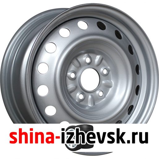 Колесный диск Trebl 8555 TREBL 6xR15 5×130 ET75 DIA84.1 серебристый в Ижевске